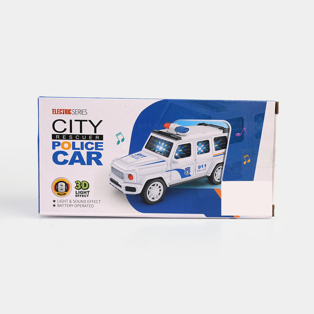 Electric Police Car