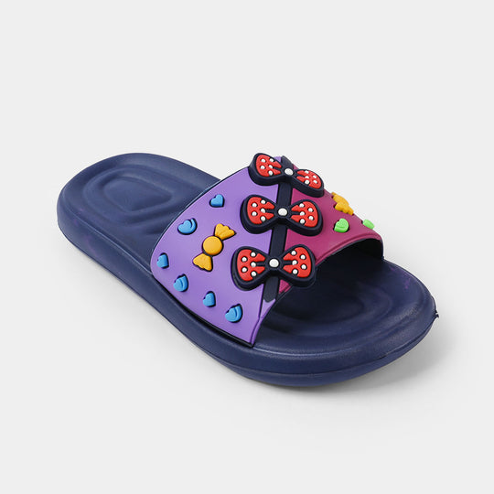 Girls Slipper ER-0328-NAVY
