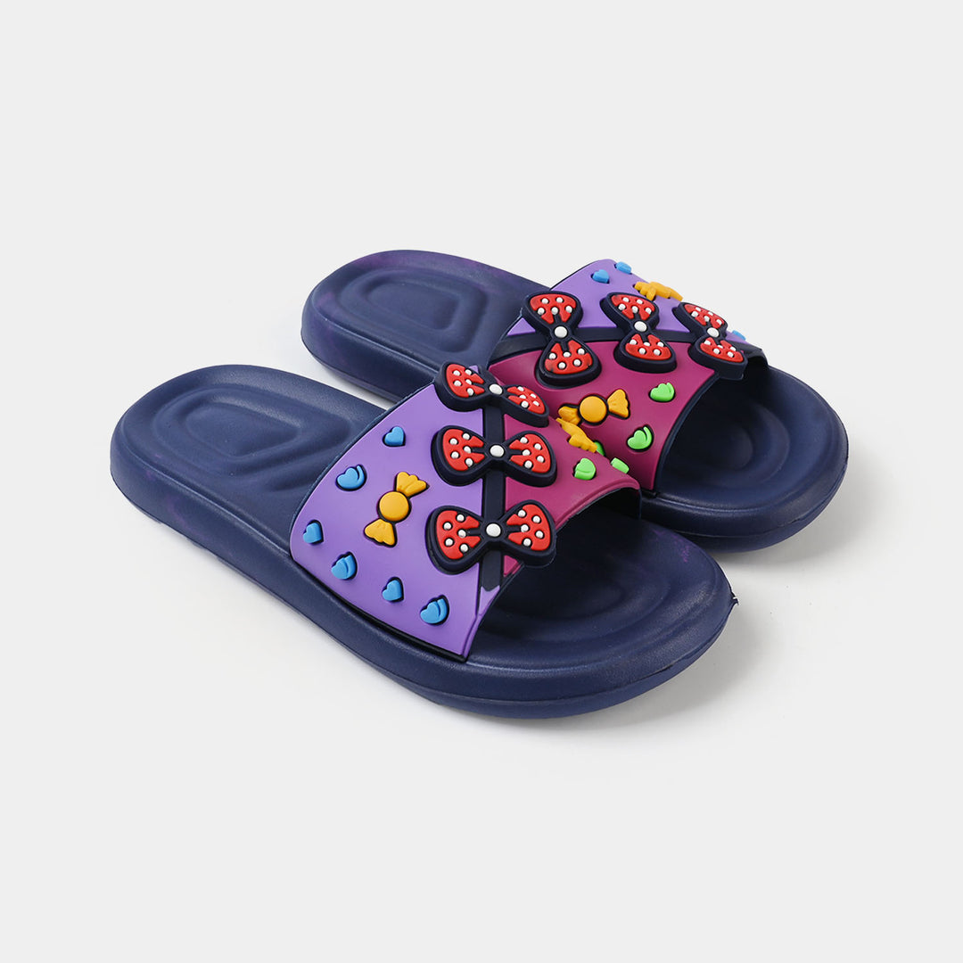 Girls Slipper ER-0328-NAVY