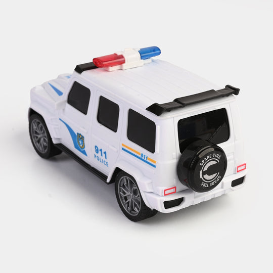 Electric Police Car