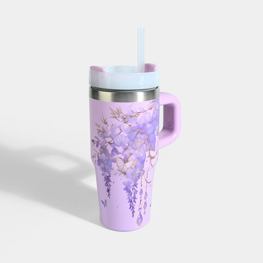 Stainless Steel Straw Mug/Tumbler | 14OZ