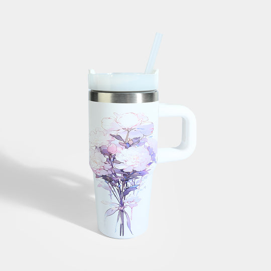 Stainless Steel Straw Mug/Tumbler | 14OZ
