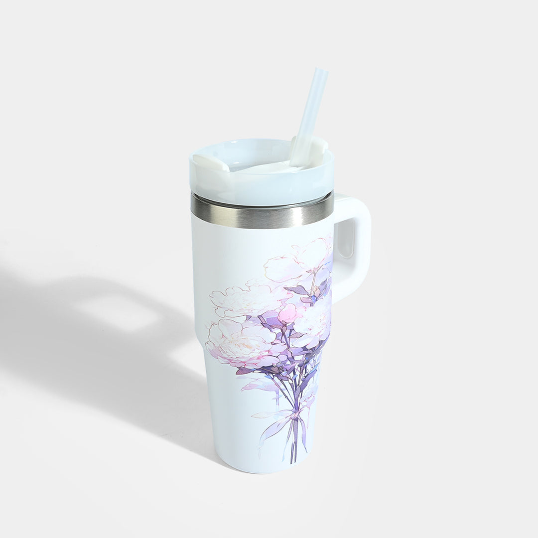 Stainless Steel Straw Mug/Tumbler | 14OZ