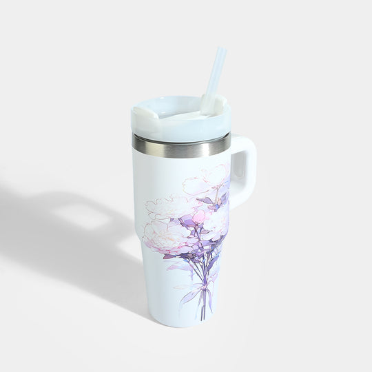 Stainless Steel Straw Mug/Tumbler | 14OZ