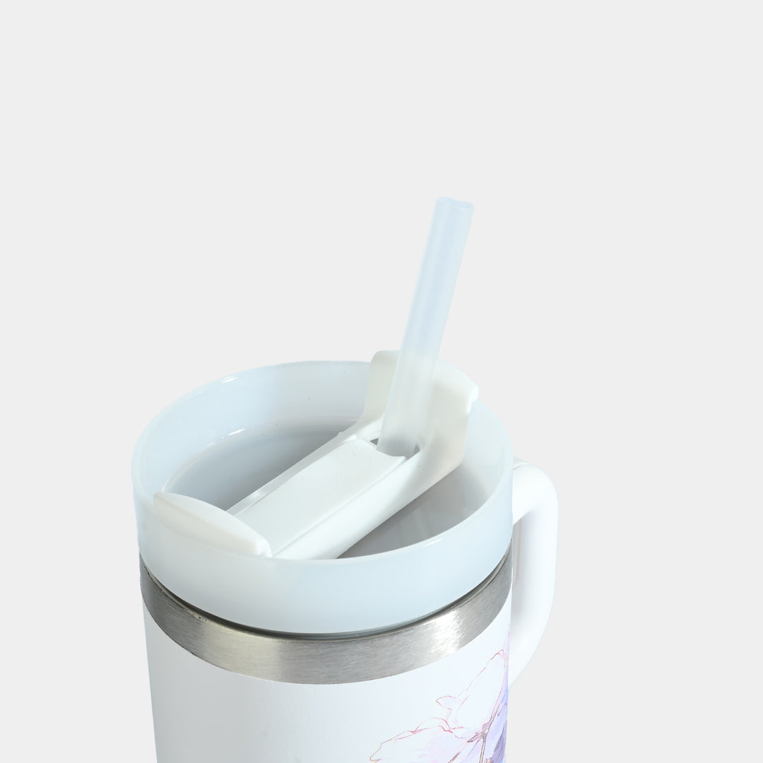 Stainless Steel Straw Mug/Tumbler | 14OZ