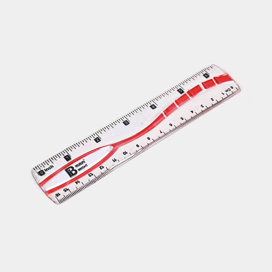 Bright Plastic Scale 6"Inches