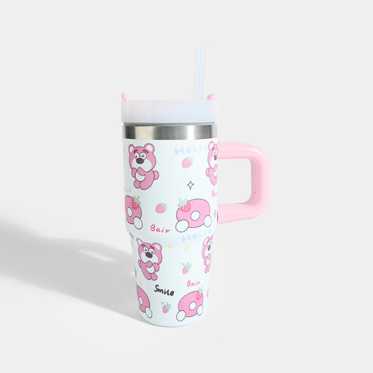 Stainless Steel Straw Mug/Tumbler | 14OZ