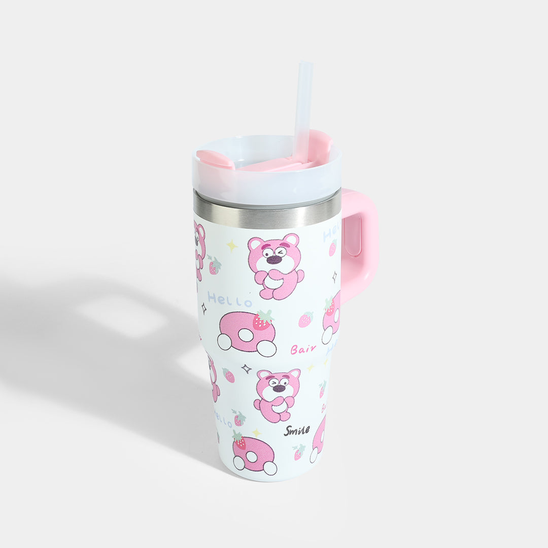 Stainless Steel Straw Mug/Tumbler | 14OZ