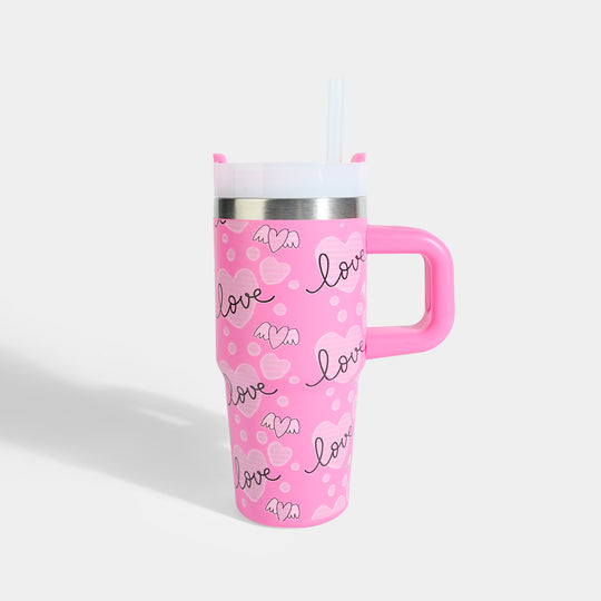 Stainless Steel Straw Mug/Tumbler | 14OZ