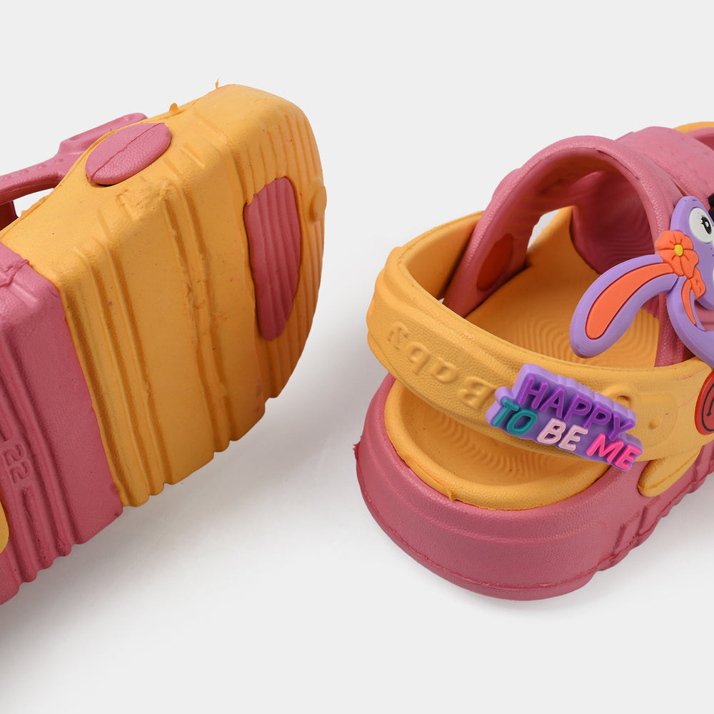 Girls Clogs ER-0215-Pink