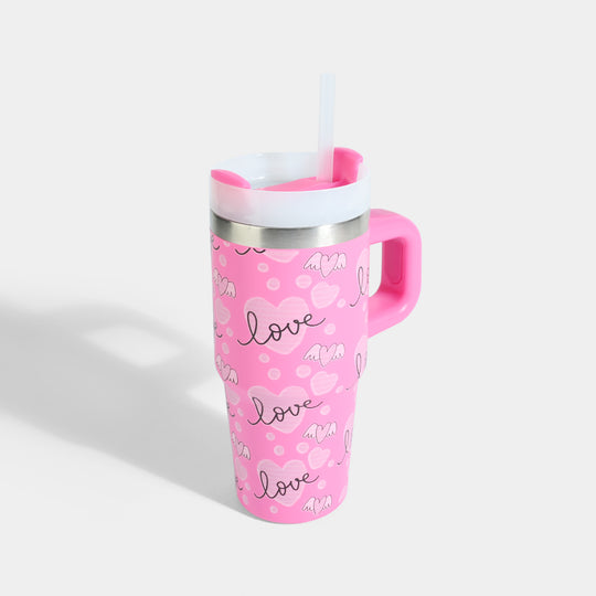 Stainless Steel Straw Mug/Tumbler | 14OZ