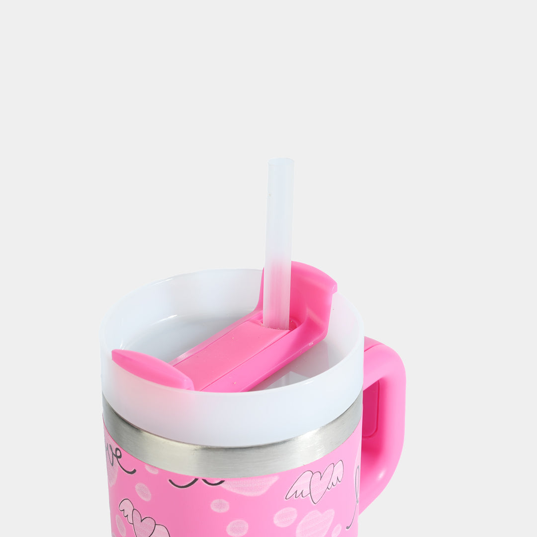 Stainless Steel Straw Mug/Tumbler | 14OZ
