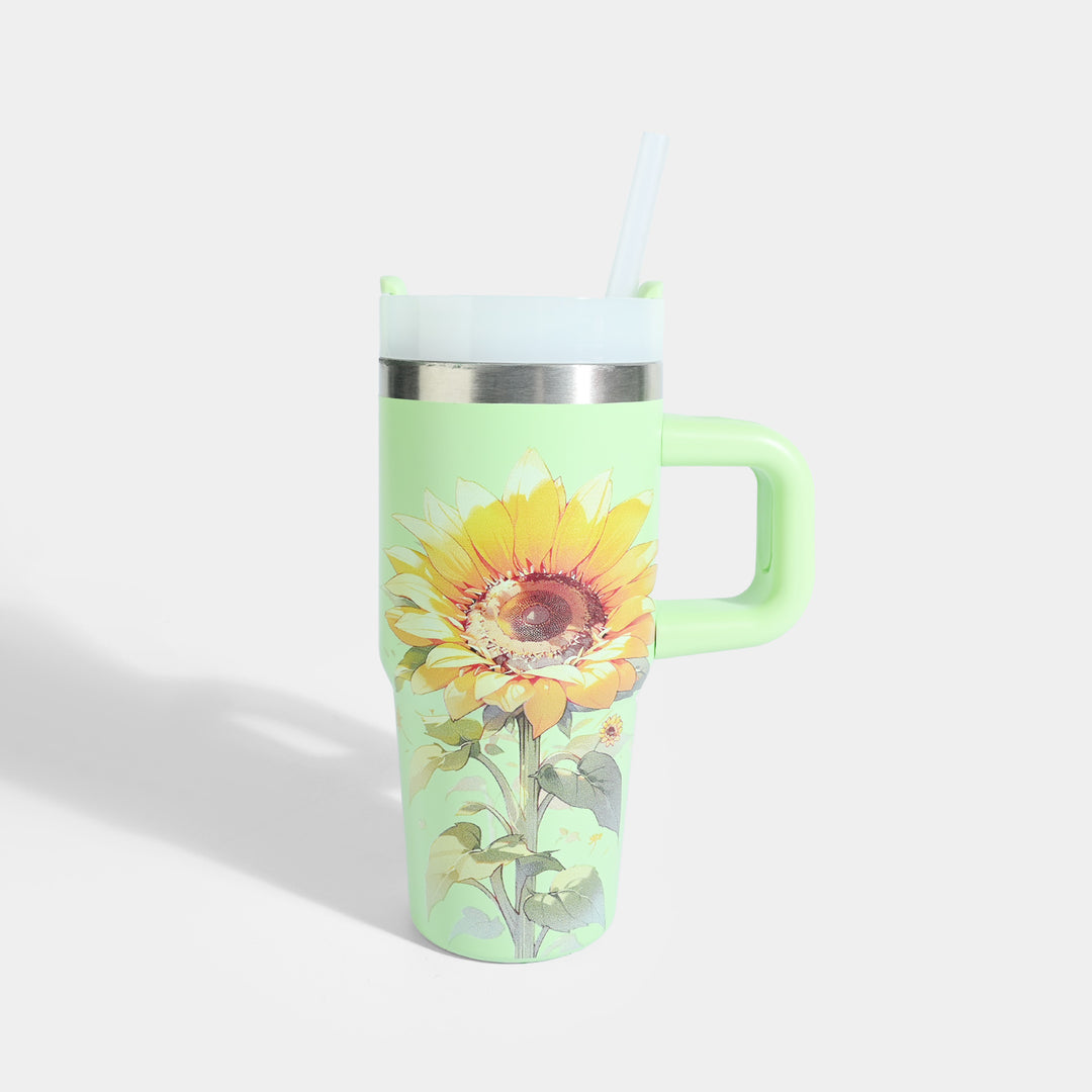 Stainless Steel Straw Mug/Tumbler | 14OZ