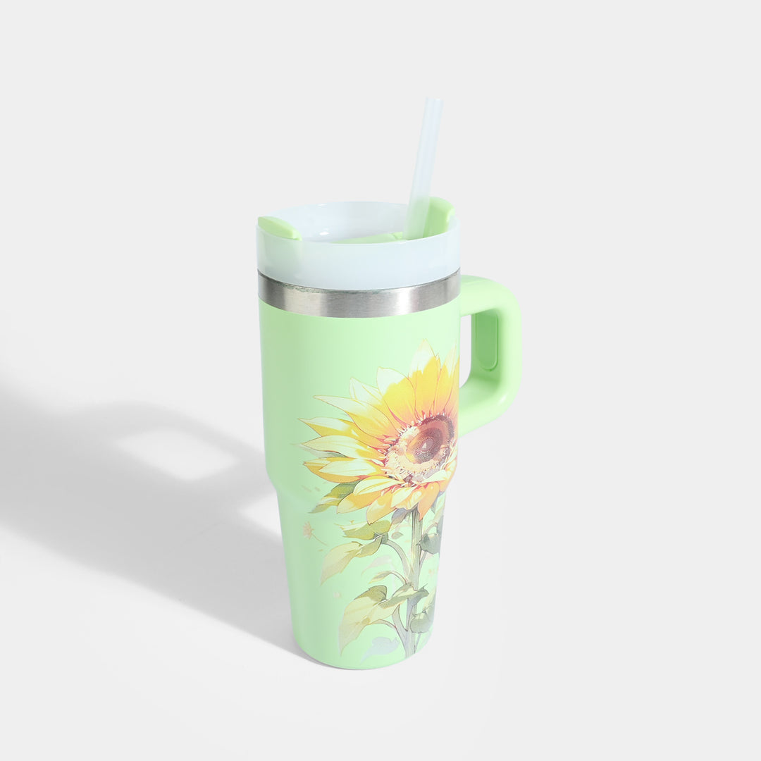 Stainless Steel Straw Mug/Tumbler | 14OZ