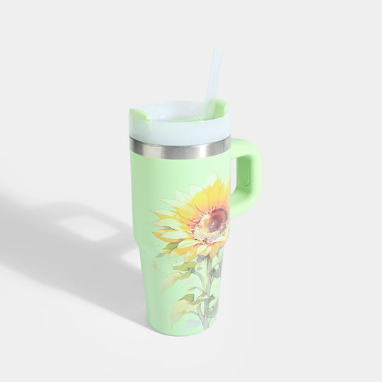 Stainless Steel Straw Mug/Tumbler | 14OZ