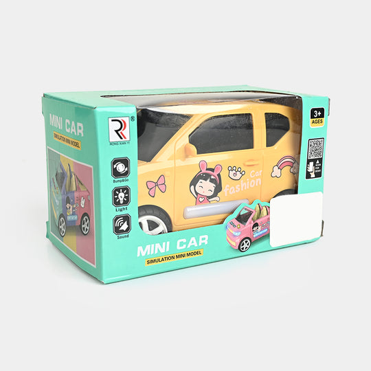 MUSICAL CAR WITH LIGHT & MUSIC FOR KIDS