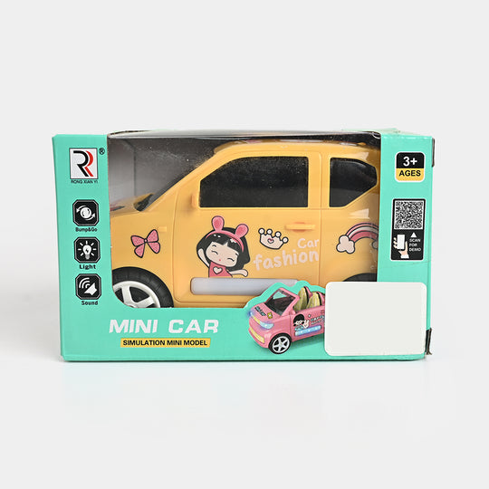 MUSICAL CAR WITH LIGHT & MUSIC FOR KIDS