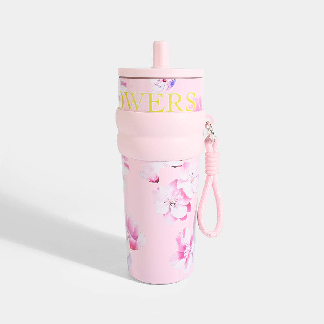 Stainless Steel Straw Mug/Tumbler | 700Ml