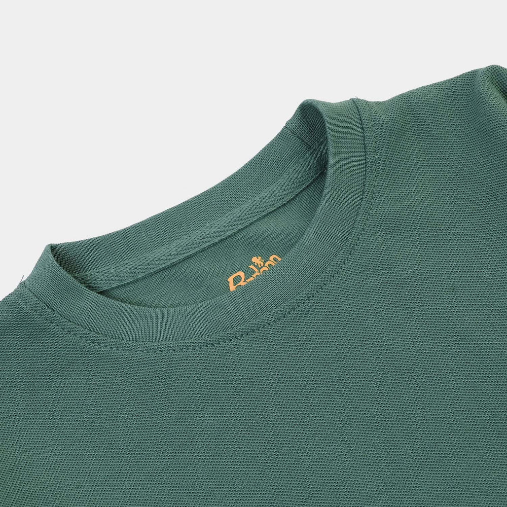 Boys Cotton PK T-Shirt Chase The Limits - Blue