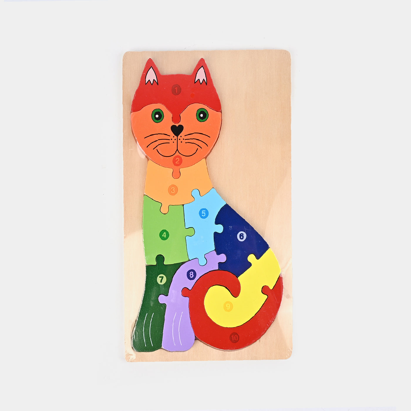 Wooden Animal Shape Puzzle Game For Kids