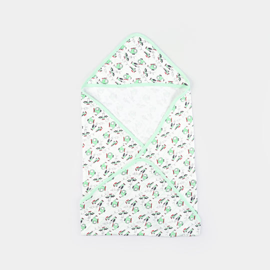 Baby Printed Wrapping Sheet Helicopter