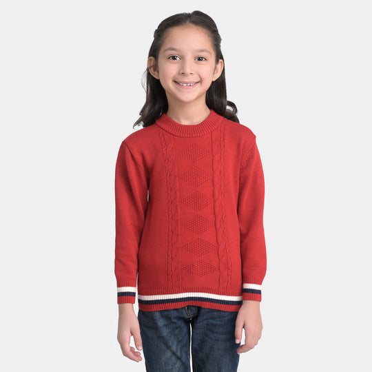 Girls Knitted Sweater