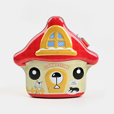 Metal Coin/Money  Box With Lock For Kids