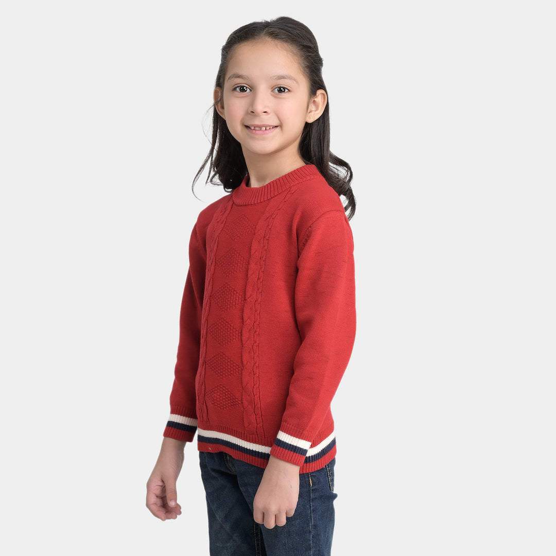 Girls Knitted Sweater