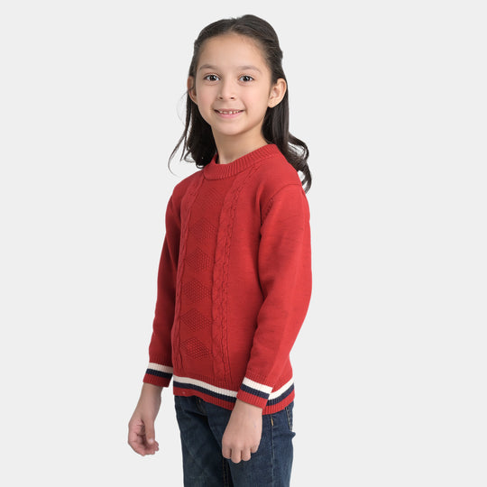 Girls Knitted Sweater