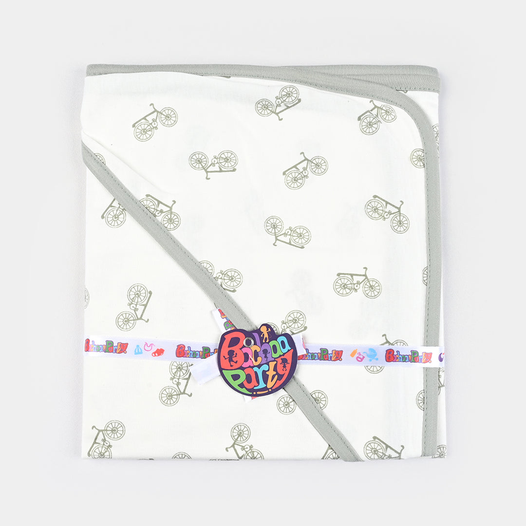 Baby Printed Wrapping Sheet Cycle