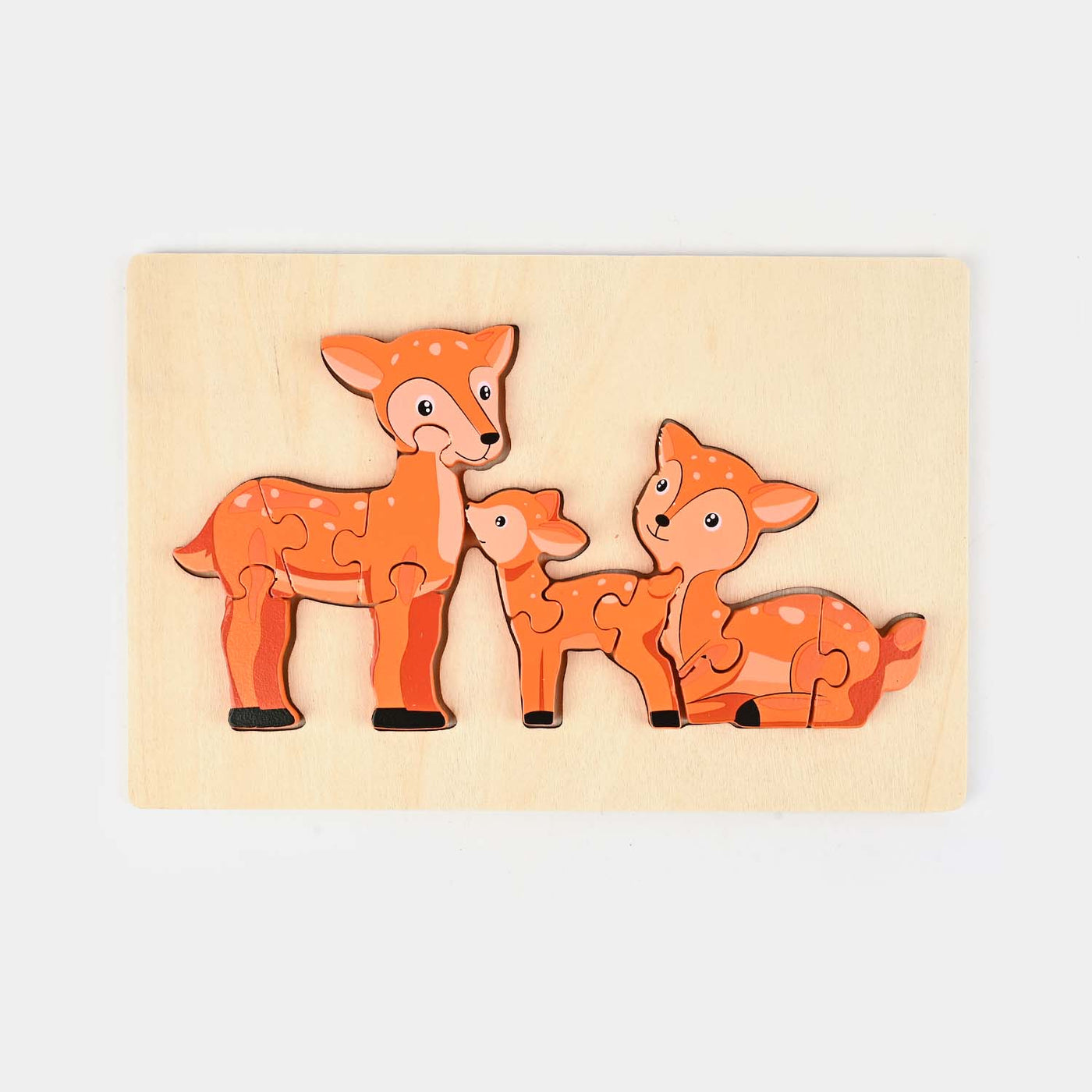 Wooden Animal Puzzle Game For Kids