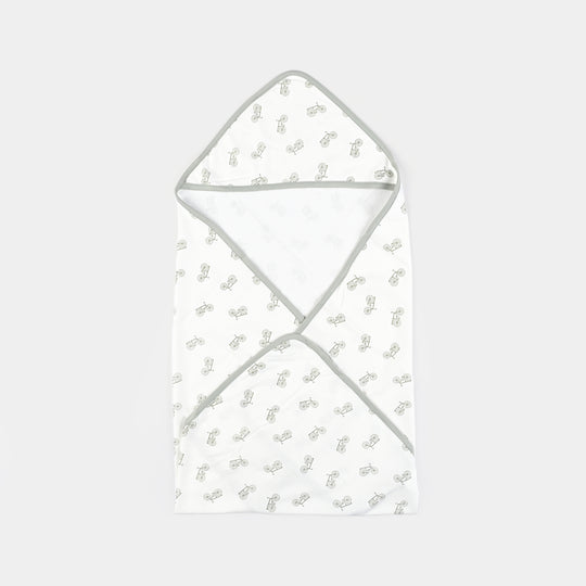 Baby Printed Wrapping Sheet Cycle