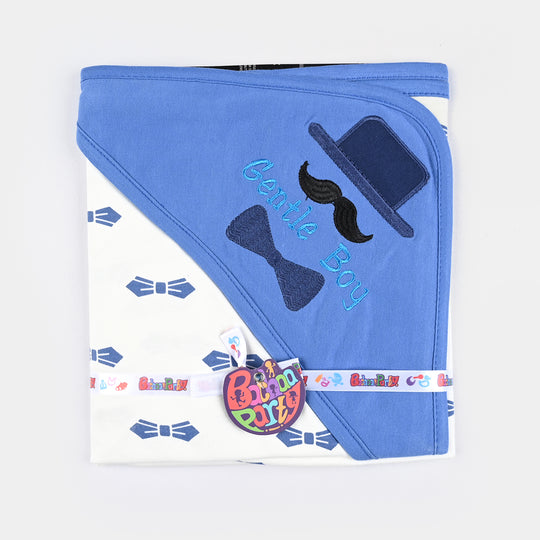 Baby Printed Wrapping Sheet Bow