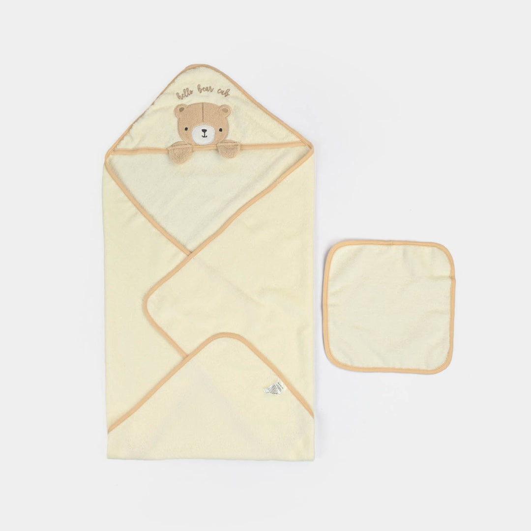 Infant Hooded Towel with Washcloth