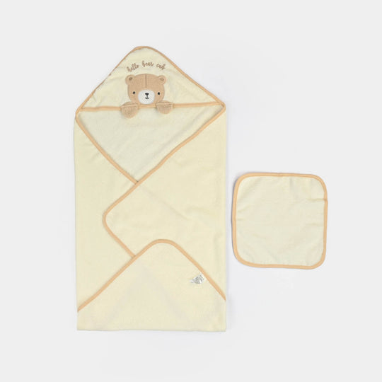 Infant Hooded Towel with Washcloth