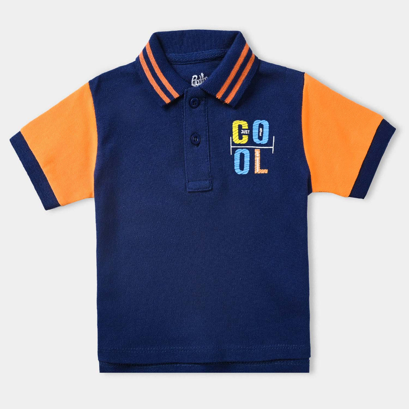 Infant Boys Cotton PK Polo Cool-Navy Poeny