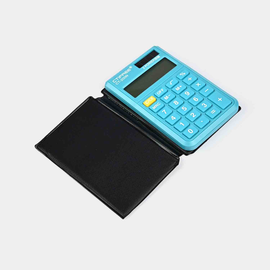 CTIFREE CT-200N Pocket Calculator with Protective Cover