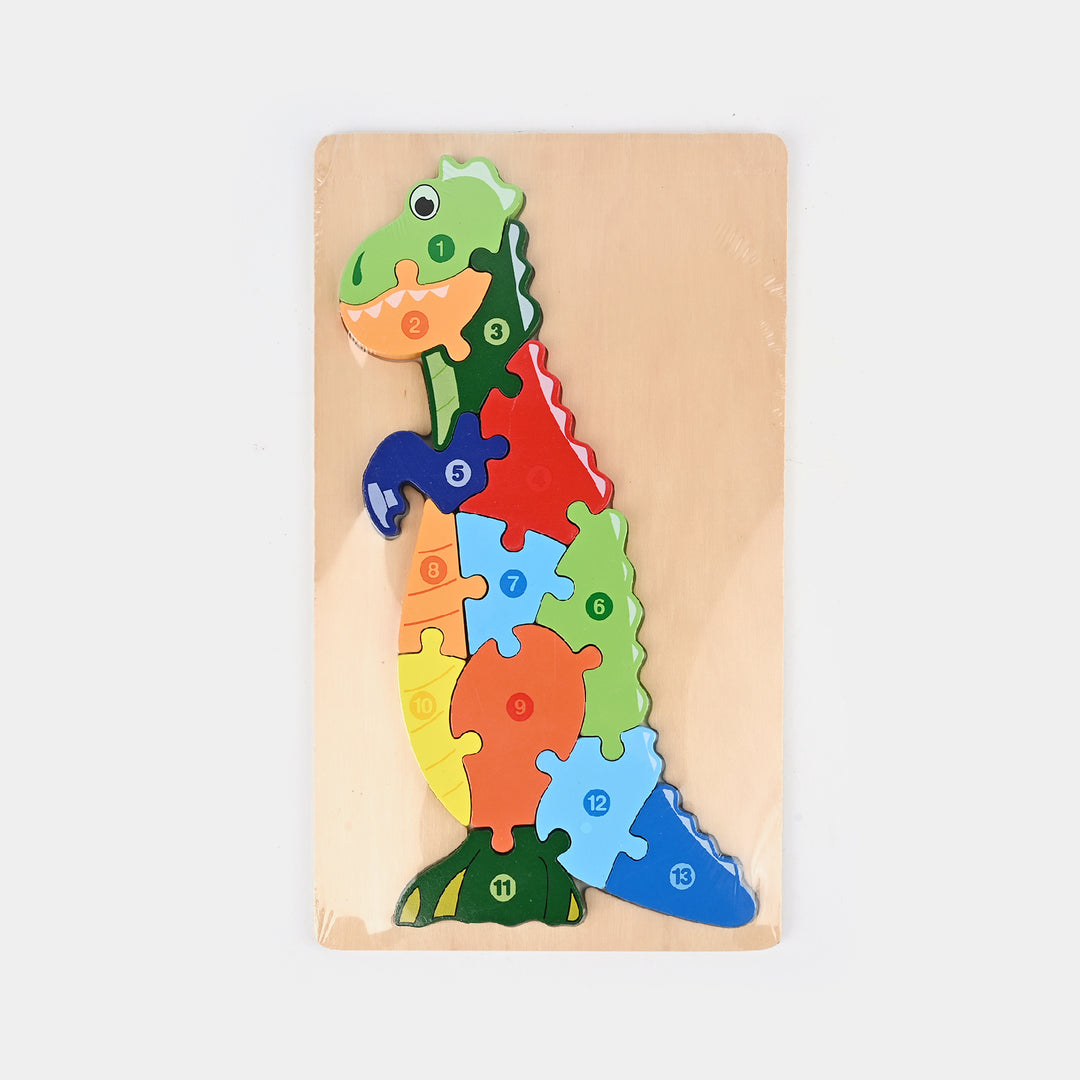 Wooden Animal Shape Puzzle Game For Kids