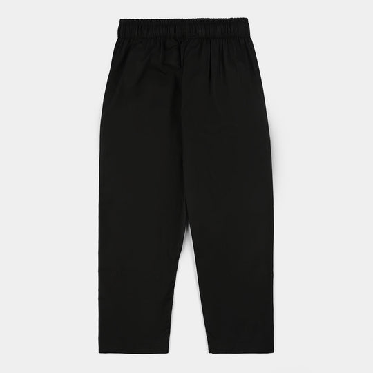 Boys Cotton Pajama - Black