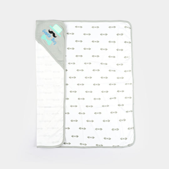 Baby Printed Wrapping Sheet Bow