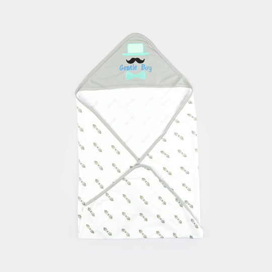 Baby Printed Wrapping Sheet Bow