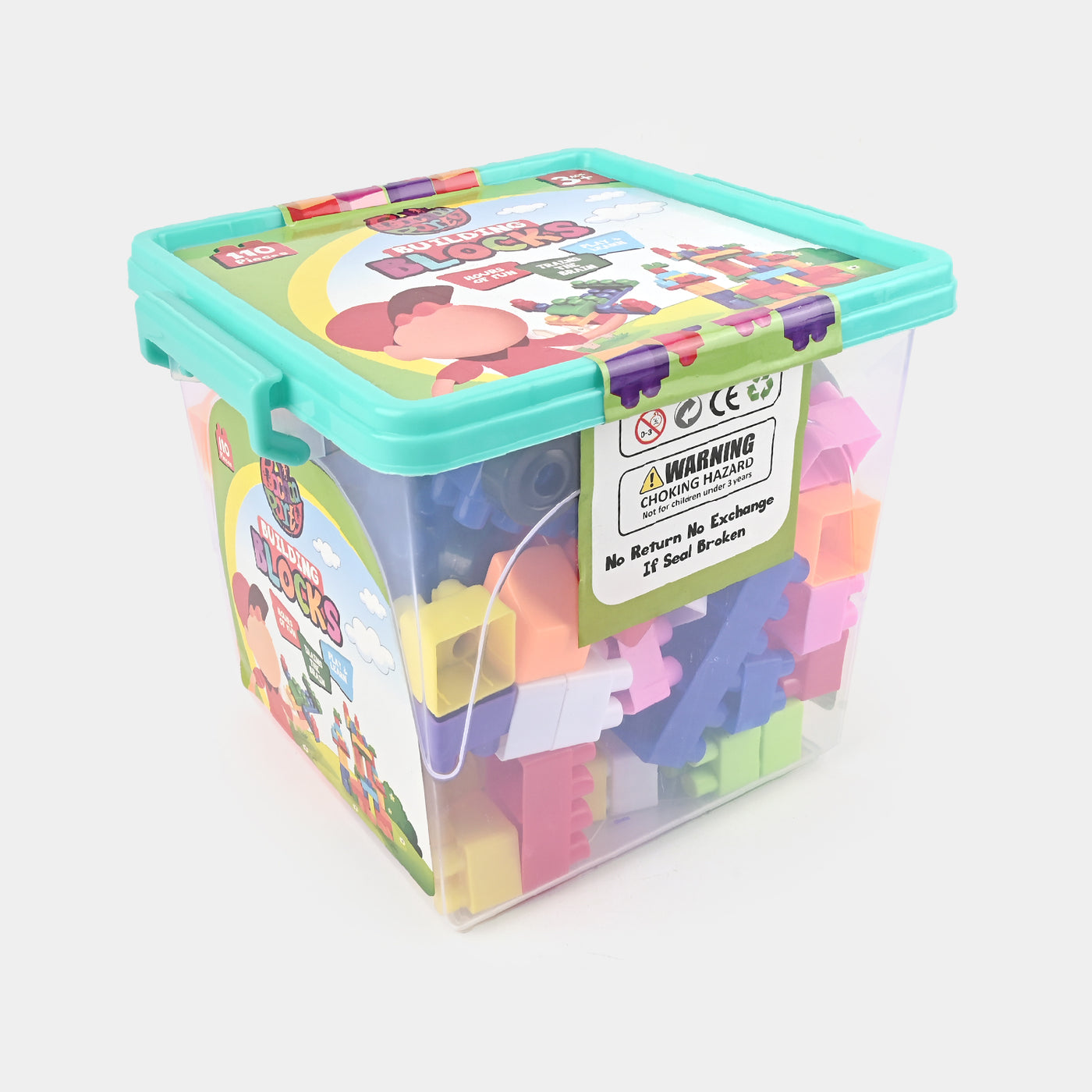 Blocks Bucket 110PCs For Kids