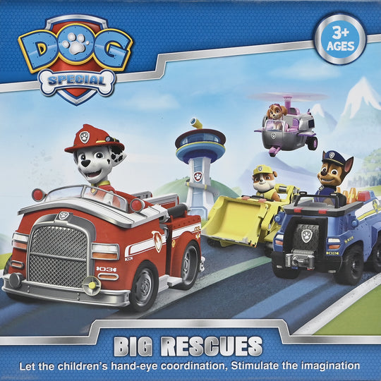 Character Big Rescues – Marshall Action Figure & Fire Truck Toy Set