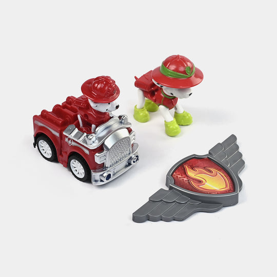 Character Big Rescues – Marshall Action Figure & Fire Truck Toy Set