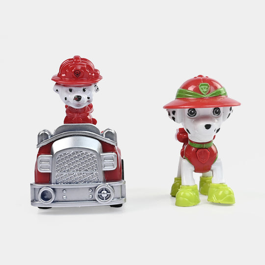 Character Big Rescues – Marshall Action Figure & Fire Truck Toy Set