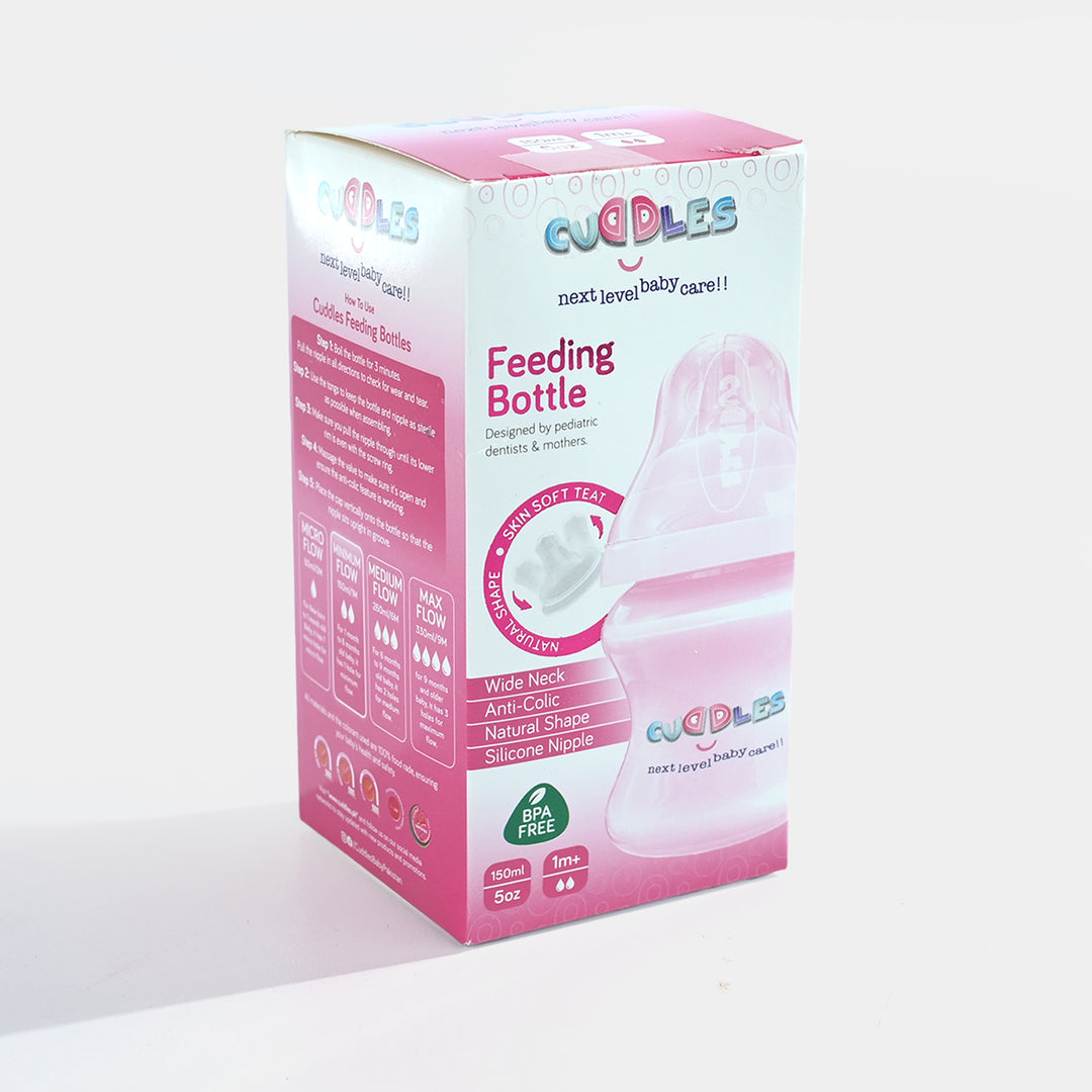 Feeder Natural Shape 150ml Pink