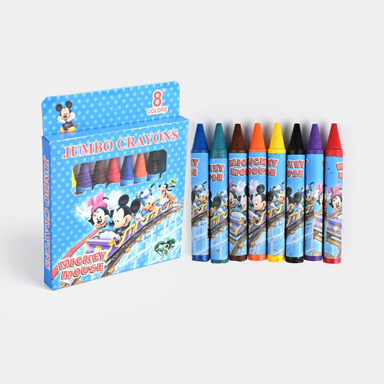 FUN & ART JUMBO CRAYON COLOR | 8PCs