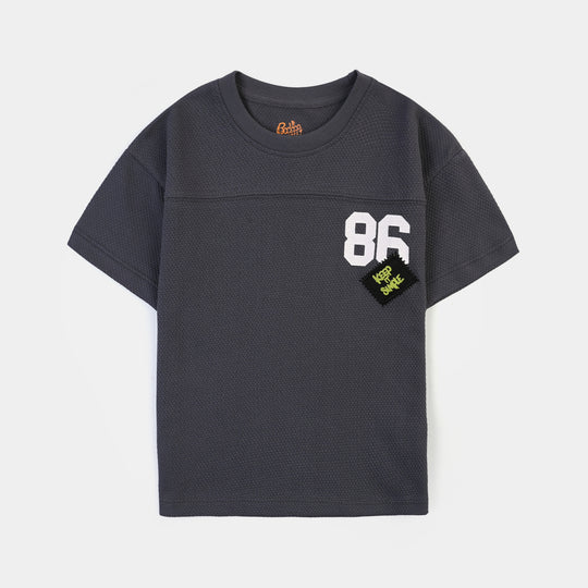 Boys Cotton PK T-Shirt Keep It Simple - Turbulence