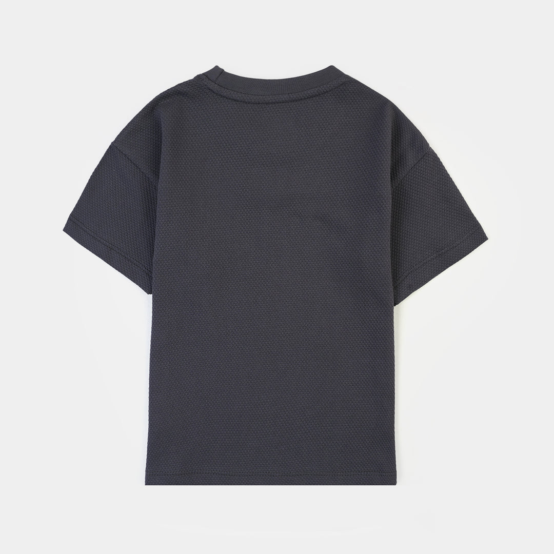 Boys Cotton PK T-Shirt Keep It Simple - Turbulence