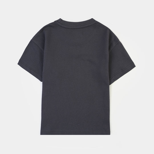 Boys Cotton PK T-Shirt Keep It Simple - Turbulence